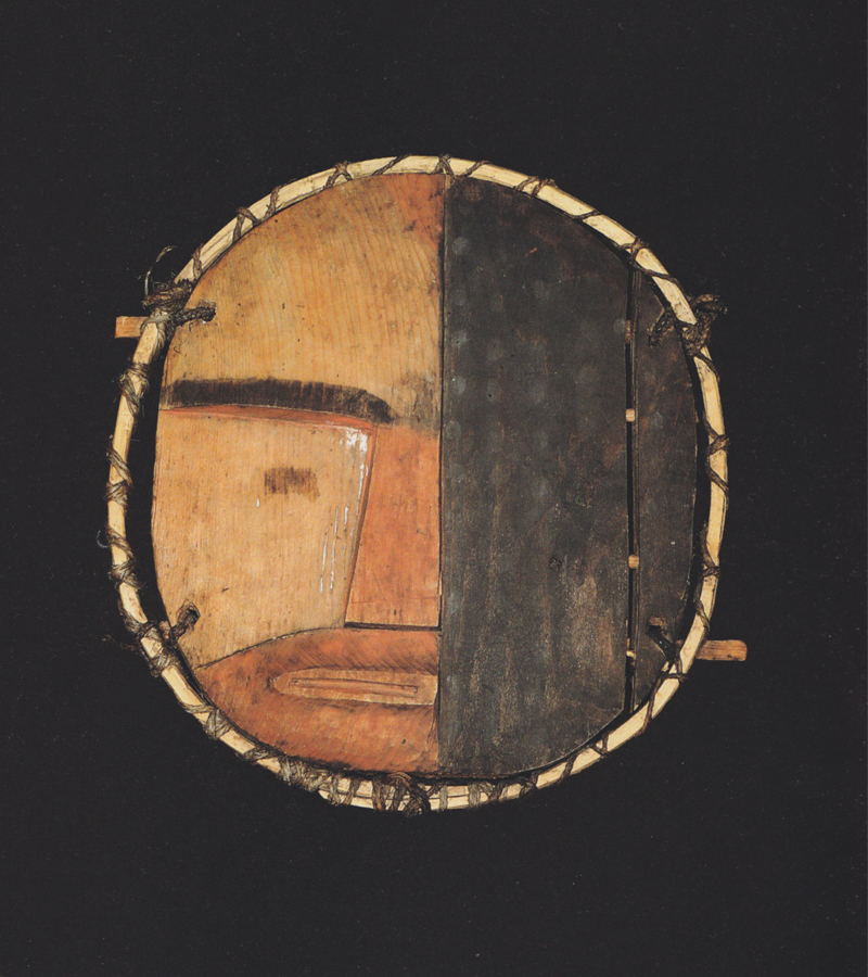 Masque Unnuiaiuk (le Voyageur nocturne) - archipel de kodiak photo (c) musée du Quai Branly Masque Unnuiaiuk (le Voyageur nocturne) - archipel de kodiak photo (c) musée du Quai Branly